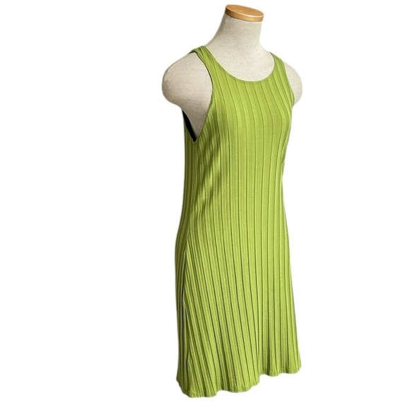 REFORMATION Dress Mel Bodycon Ribbed Knit Sleeveless Mini Size Large USA - Picture 6 of 13